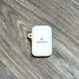 Arbonne White Environmentally-Friendly Reusable Straw with Case
